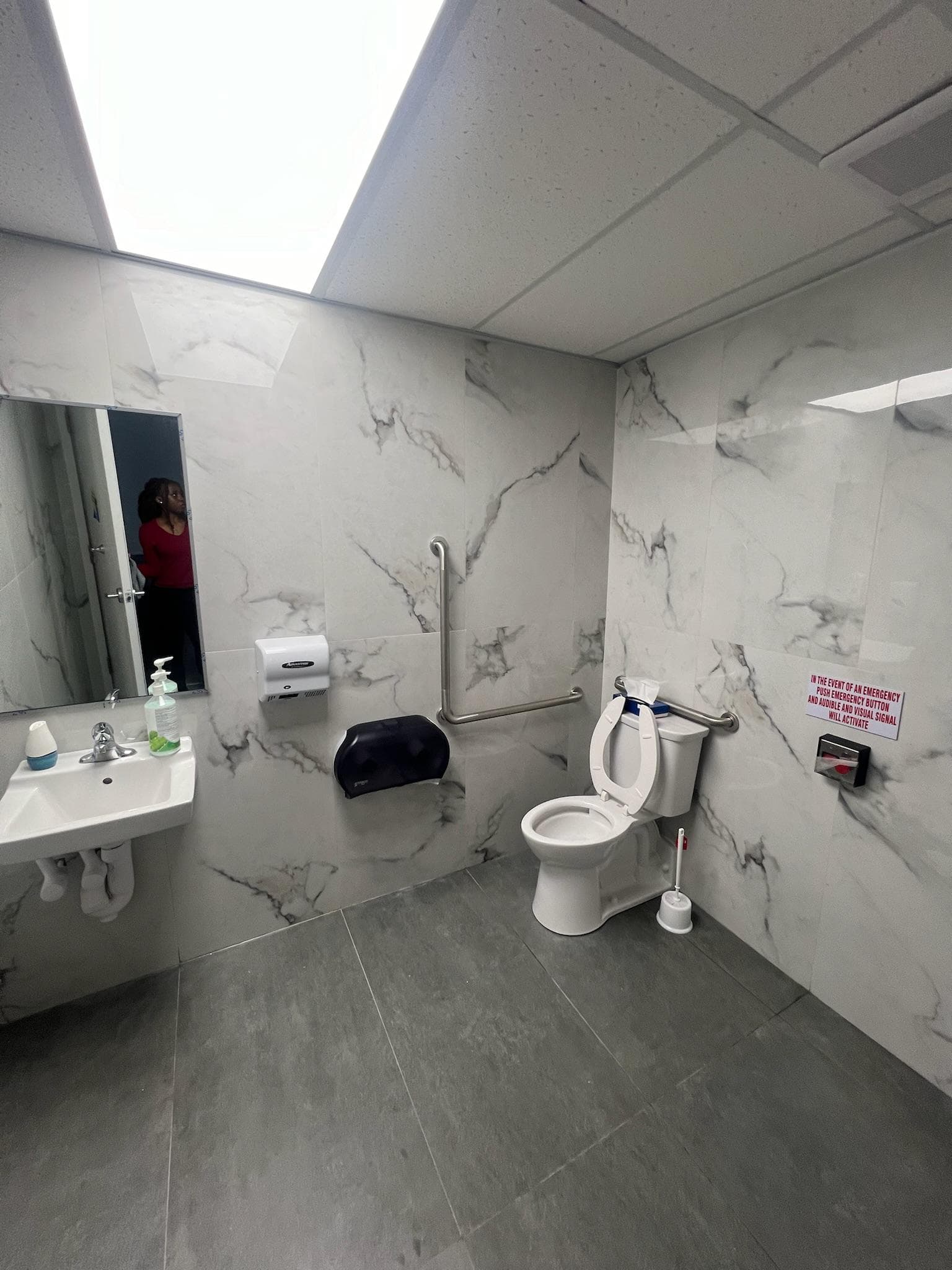 Accessible Bathroom — Full Clean