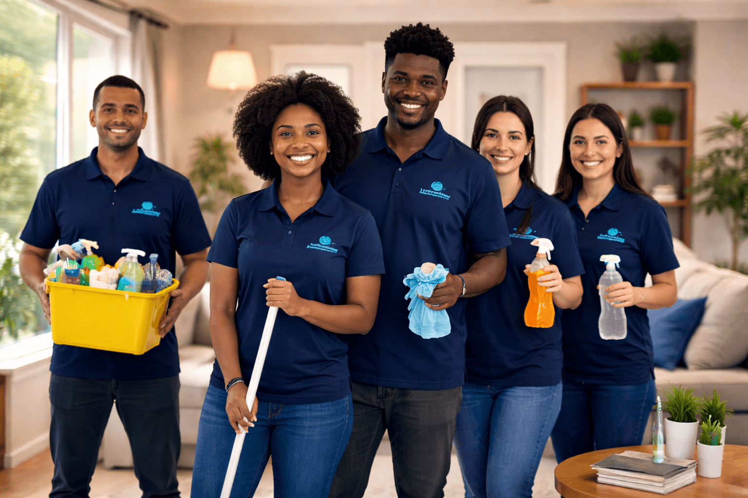 UltraTidy professional cleaning team